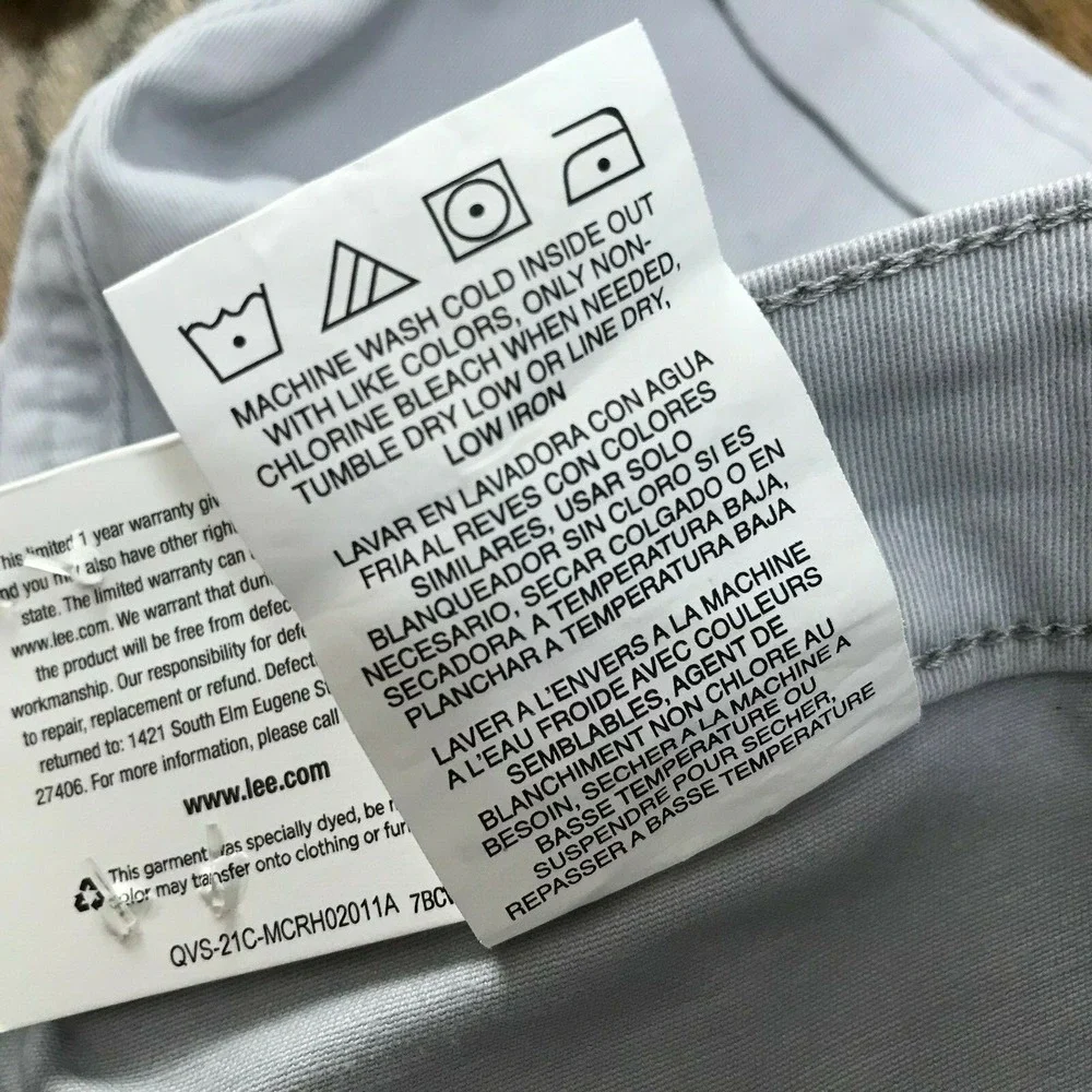Lee Utility Shorts Womens 18M Gray Button Fly Regular Fit High Rise Stretch